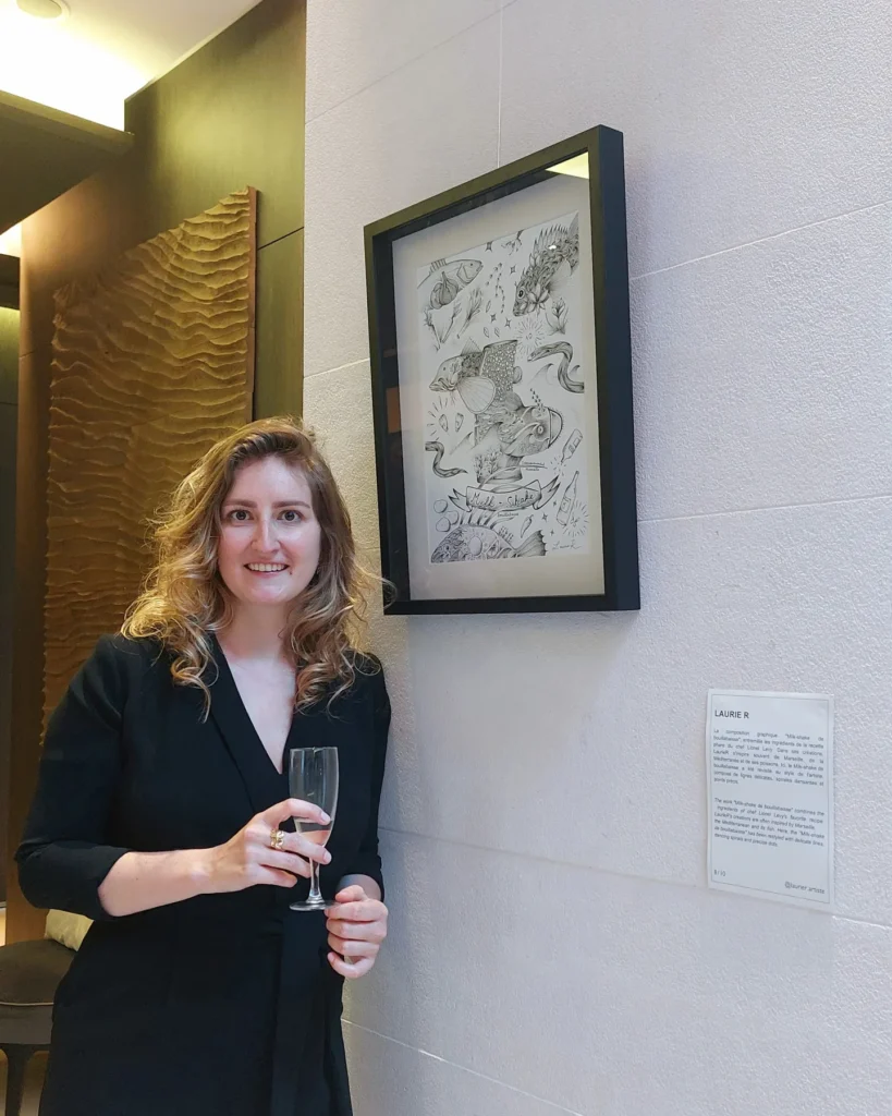 dessins volutes restaurant alcyone