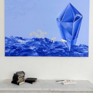 Toile « Adamas d&rsquo;Azur » – Vendue