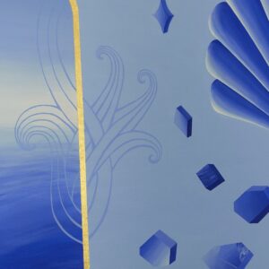 Toile « Fragments d&rsquo;Azur »