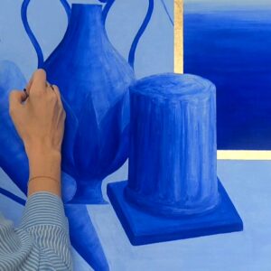 Toile « Secrets d’Azur » – Vendue